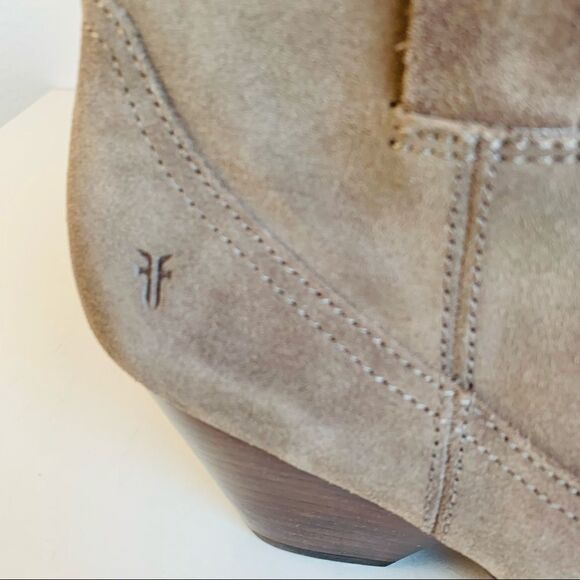 ‎Frye Reina Suede Ankle Boots